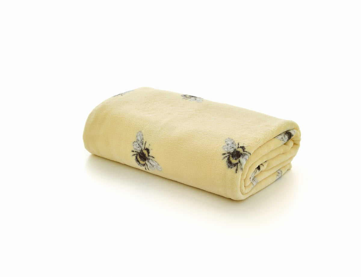 DY Cozy Comforts Honey Bee Throw