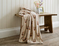 DY Cozy Comforts Highland Cow Throw