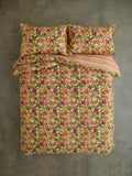 Autumn Leaves Rust Cotton Rich Duvet Cover Set