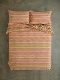 Autumn Leaves Rust Cotton Rich Duvet Cover Set