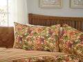 Autumn Leaves Rust Cotton Rich Duvet Cover Set