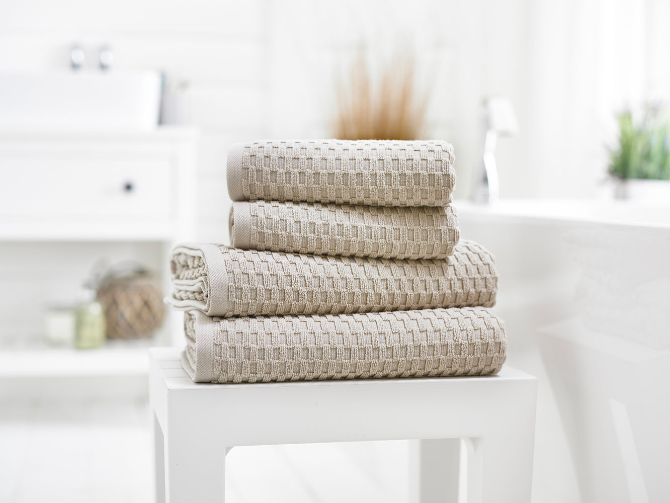 Brooklyn Zerotwist Textured Towels