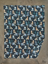 Festive Village Super Soft Fleece Throw