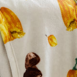 Pumpkin Party Super Soft Fleece Throw