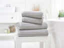 Rialto Ribbed Zero Twist Cotton Towels  480 GSM