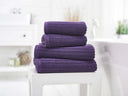 Rialto Ribbed Zero Twist Cotton Towels  480 GSM
