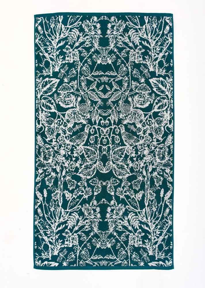 Secret Garden Jacquard Towels