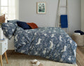 Woodland Folk Printed Cotton Rich Duvet Cover Set