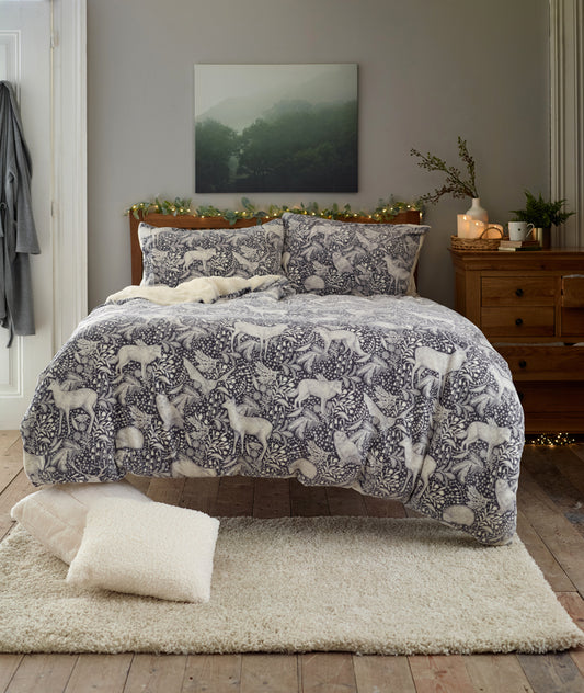 Woodland Folk Sherpa Duvet Set