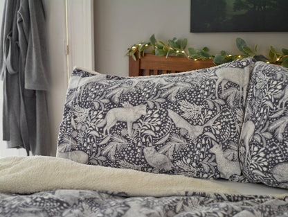 Woodland Folk Sherpa Duvet Set