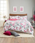Bows Reversible Easy Care Duvet Set