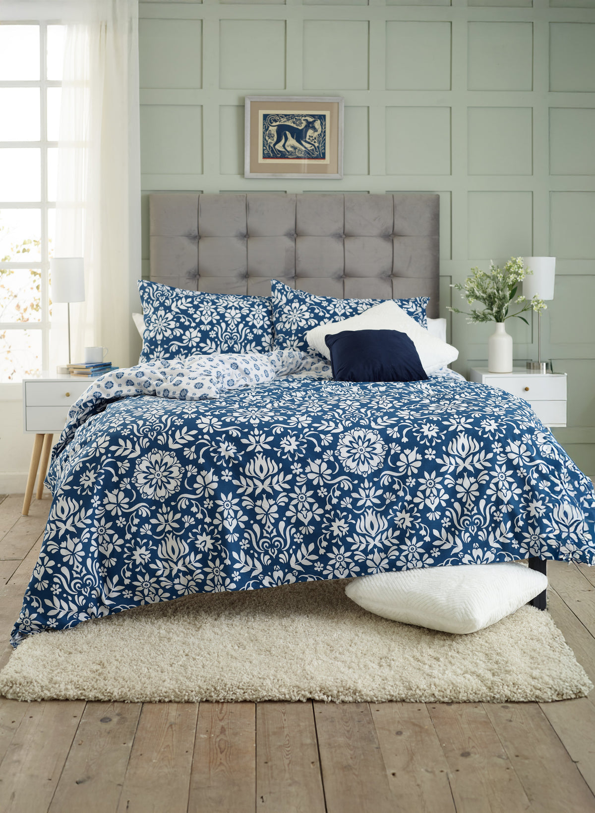 Ornamental Tile Floral