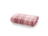 Snuggle Touch Microfibre Checked Throw