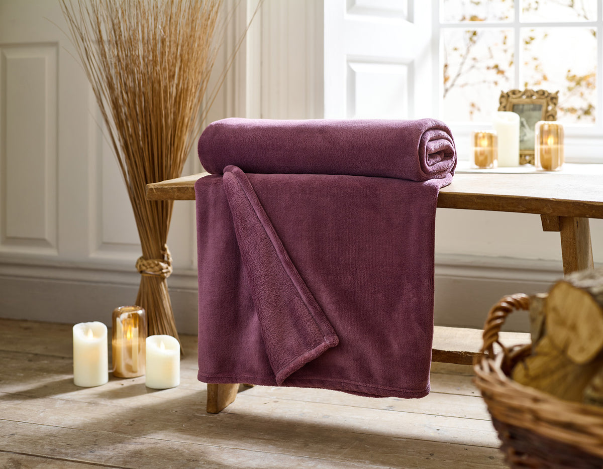Snuggle Touch Microfibre Throw