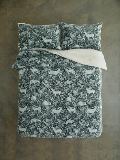 Woodland Folk Sherpa Duvet Set