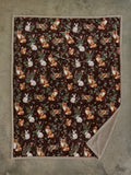 Woodland Wildlife Throw