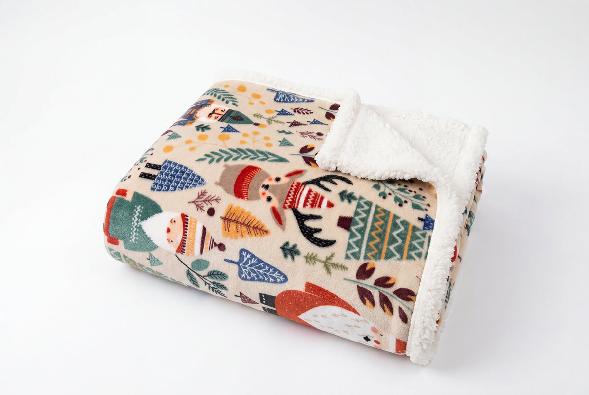 Drammen Village Throw