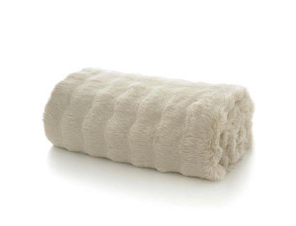 Fernley Textured  Luxury Faux Fur Throw 200x150cm