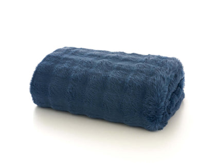 Fernley Textured  Luxury Faux Fur Throw 200x150cm