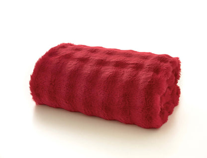 Fernley Textured  Luxury Faux Fur Throw 200x150cm