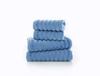 Hamilton Textured Thick Ribbed Cotton Bathroom Towels