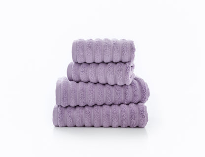 Hamilton Textured Thick Ribbed Cotton Bathroom Towels