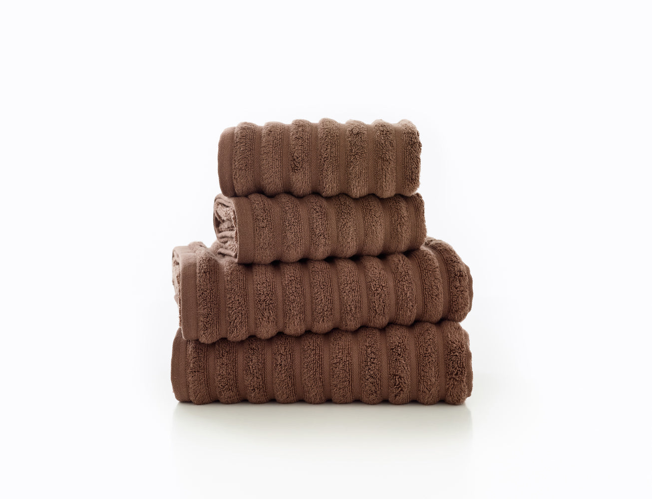 Hamilton Textured Thick Ribbed Cotton Bathroom Towels