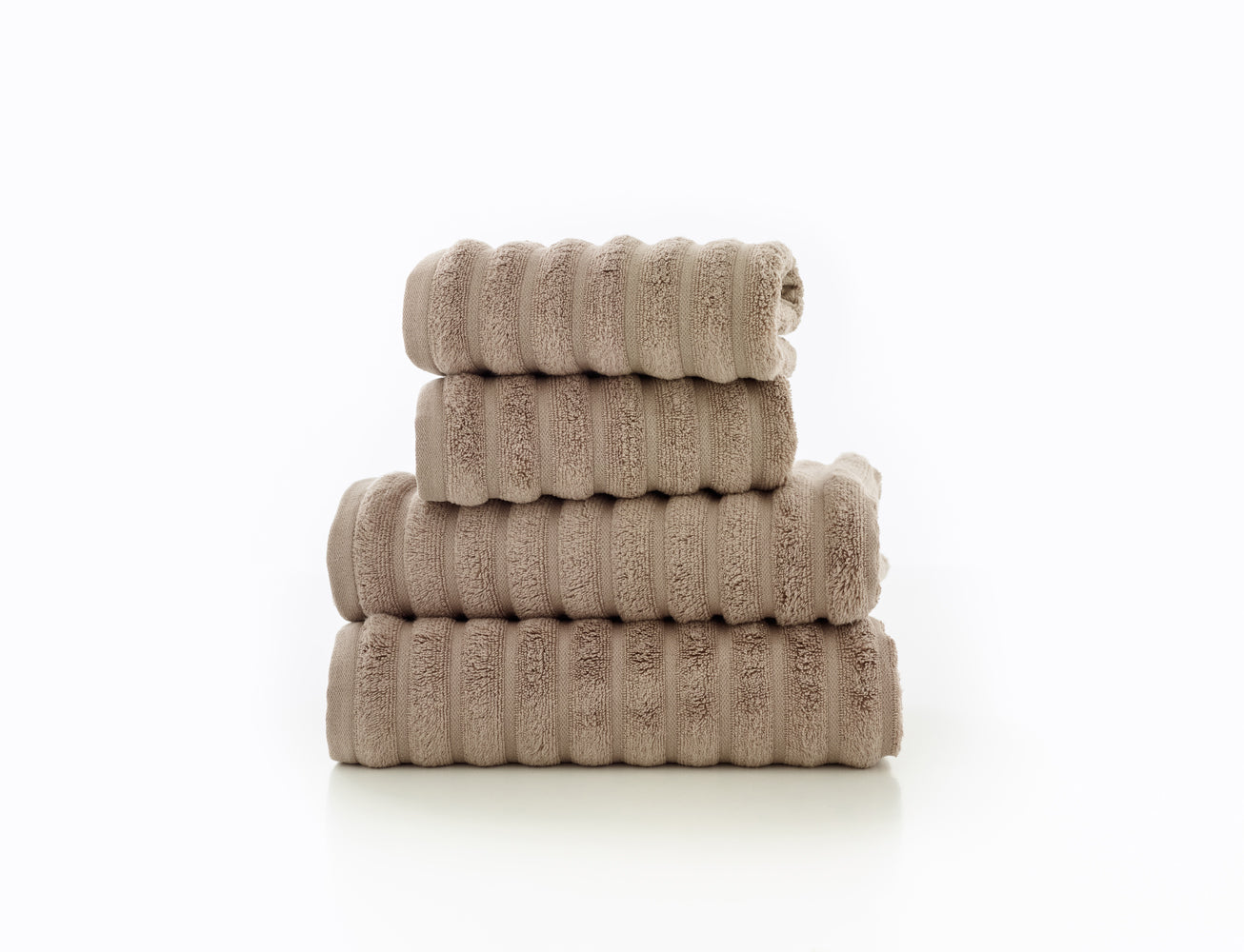 Hamilton Textured Thick Ribbed Cotton Bathroom Towels