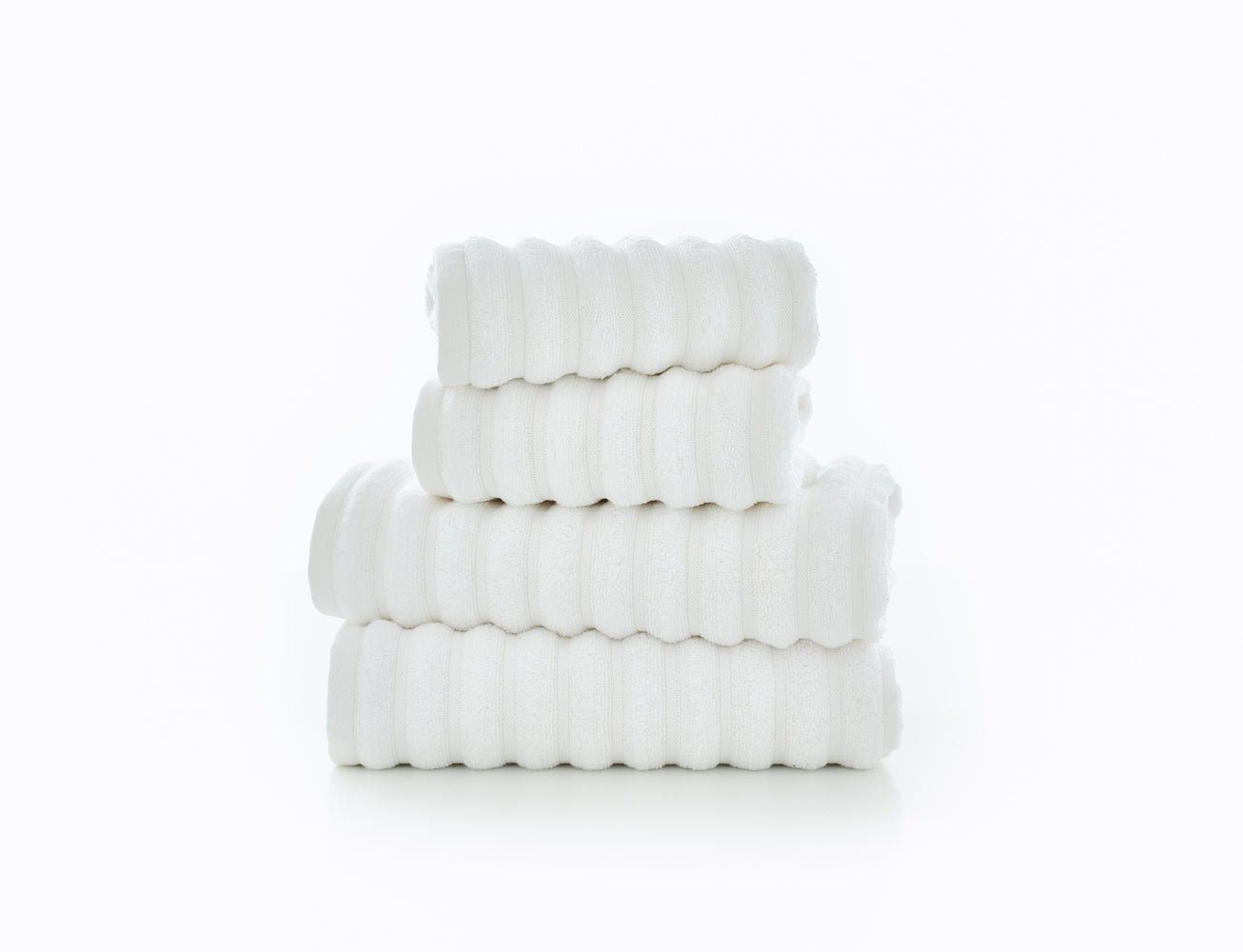 Hamilton Textured Thick Ribbed Cotton Bathroom Towels