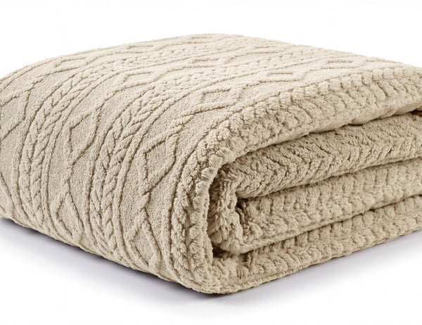 Helsingborg Teddy Fleece Throw