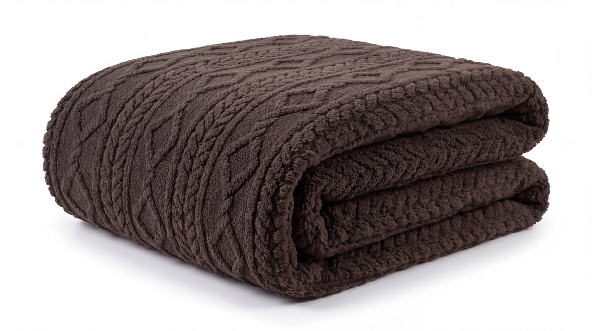 Helsingborg Teddy Fleece Throw