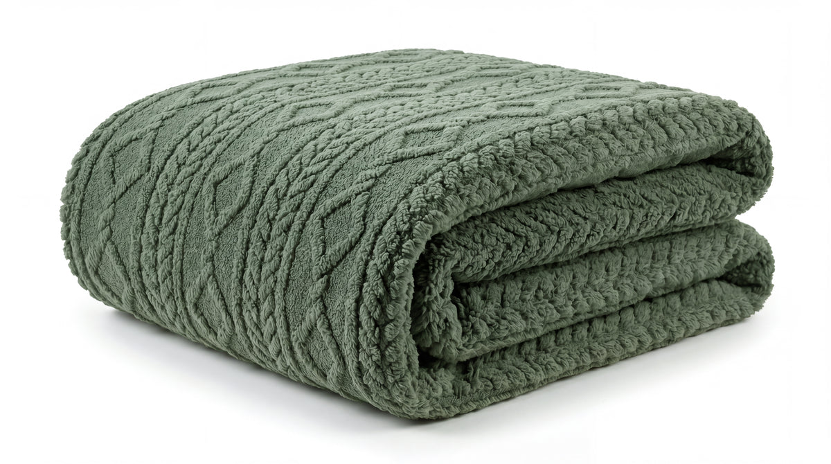 Helsingborg Teddy Fleece Throw