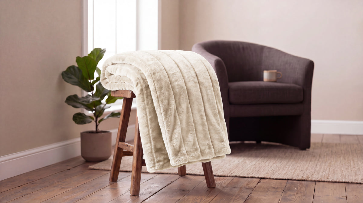 Hockley Faux Fur Throw