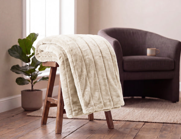 Hockley Faux Fur Throw