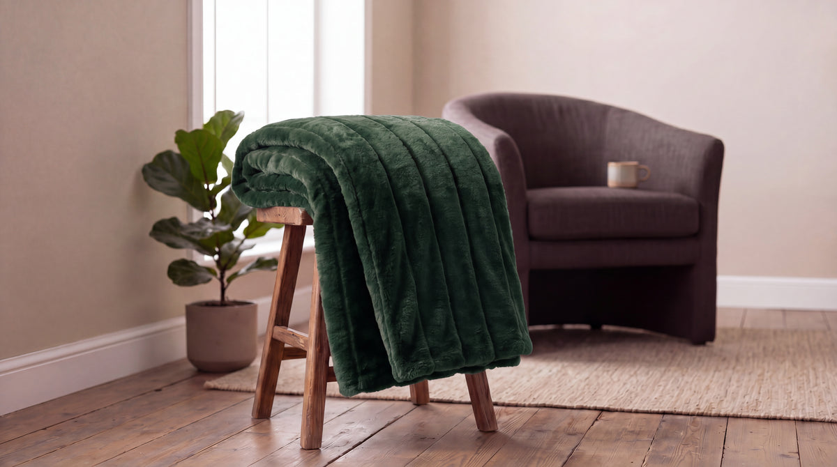 Hockley Faux Fur Throw