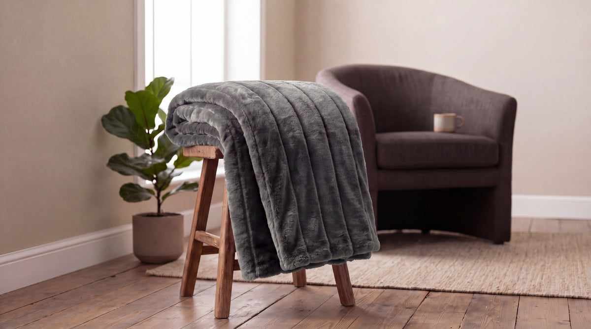 Hockley Faux Fur Throw