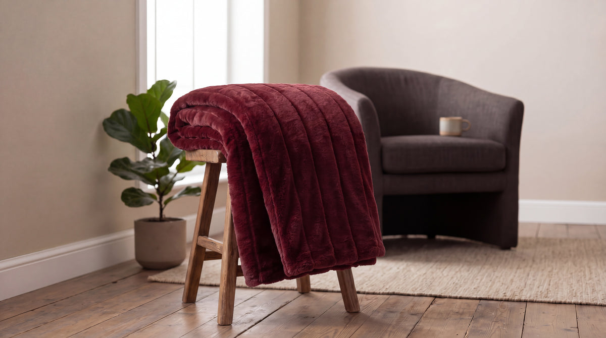 Hockley Faux Fur Throw