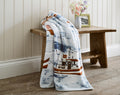 LC Coastal Fishing Village Throw