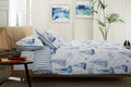 Solent Reversible Duvet Set with Fabric Bag