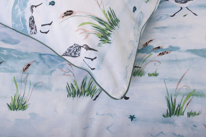 Waders Cotton Duvet Set with Fabric Bag