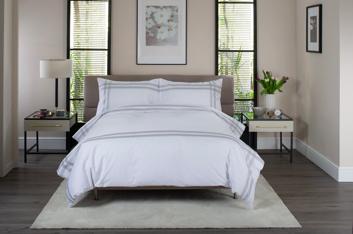 TLC Lines Percale Cotton Duvet Bedlinen