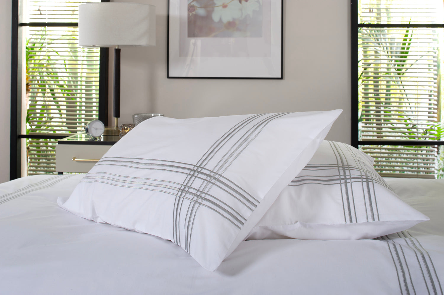 TLC Lines Percale Cotton Duvet Bedlinen