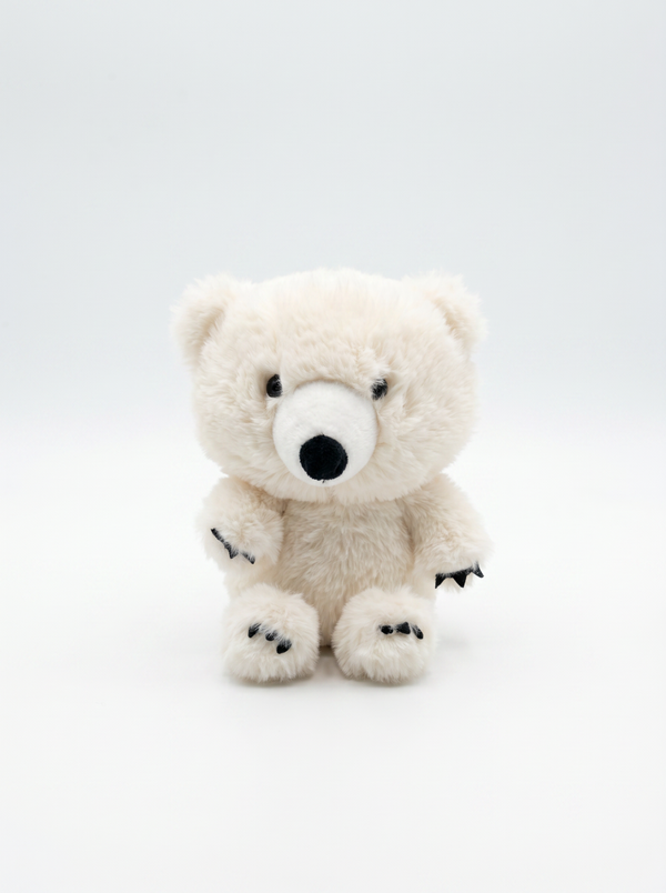 Cozytime Little Big Heads Heatable – Polar Bear