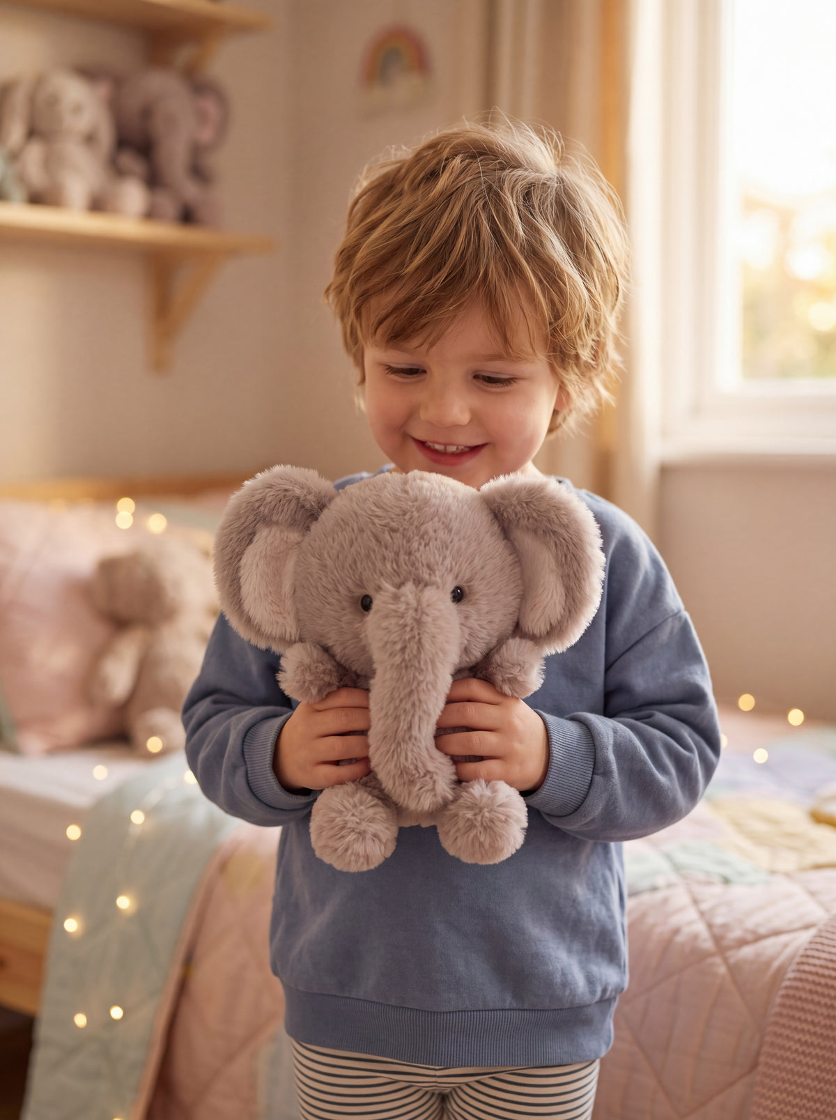 Cozytime Little Big Heads Heatable – Elephant