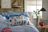 LC Coastal Fishing Village Throw