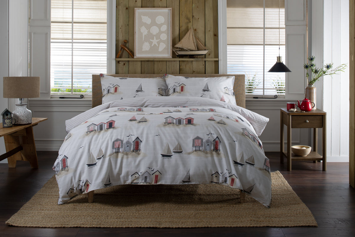 Sheringham (Beach Huts) Duvet Set