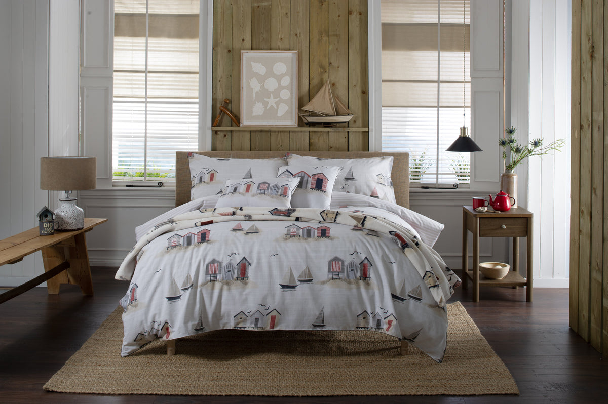 Sheringham (Beach Huts) Duvet Set