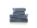 Malmo Stripe - Blue/White On White