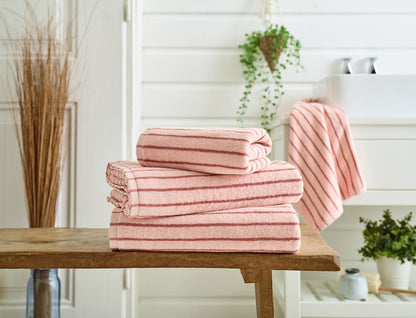 Malmo Stripe - Pink/Rose Lifestyle