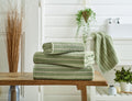 Malmo Stripe - Sage/Biscuit Lifestyle